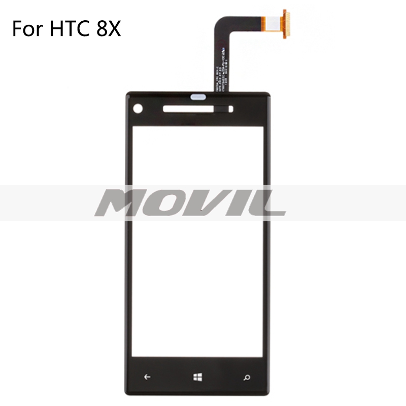 Touch Screen For HTC Windows Phone 8X C620e Digitizer Touch Glass sensor panel Capacitive screen Replacement